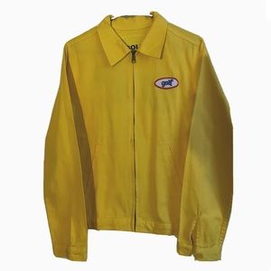 Gold Golf wang with Tyler the creator denim jacket